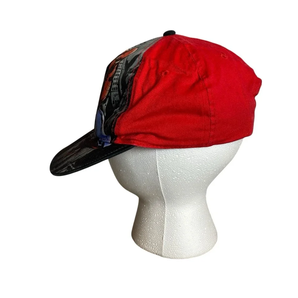 Marvel Spider Man Kids Red Cap Amazing Spider Man Hat Comic‎ Snapback